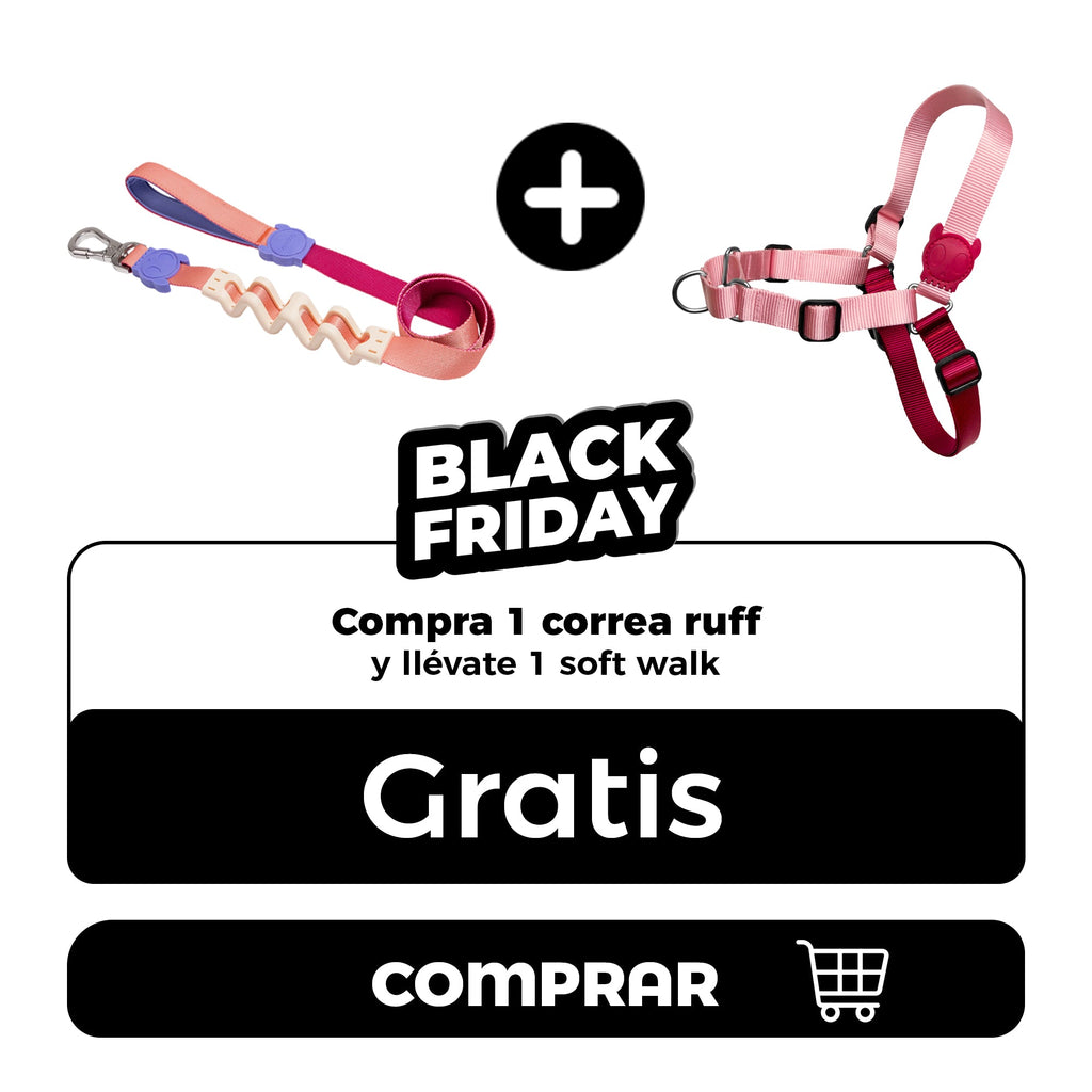 Compra cualquier correa Ruff y llévate GRATIS 1 Arnés Soft-Walk