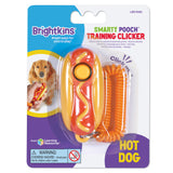 Smarty Pooch Training Clicker- HOT DOG juguete de entrenamiento para perro