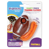 Smarty Pooch Training Clicker- FOOTBALL juguete de entrenamiento para perro