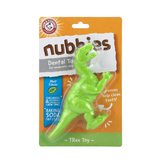 Arm & Hammer Nubbies T-Rex Dental Toy for Dogs Mint Flavor juguete para perros