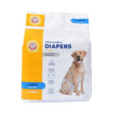 Arm & Hammer Hembra Pañales para Perros Talla L Absorbentes con Indicador de Humedad