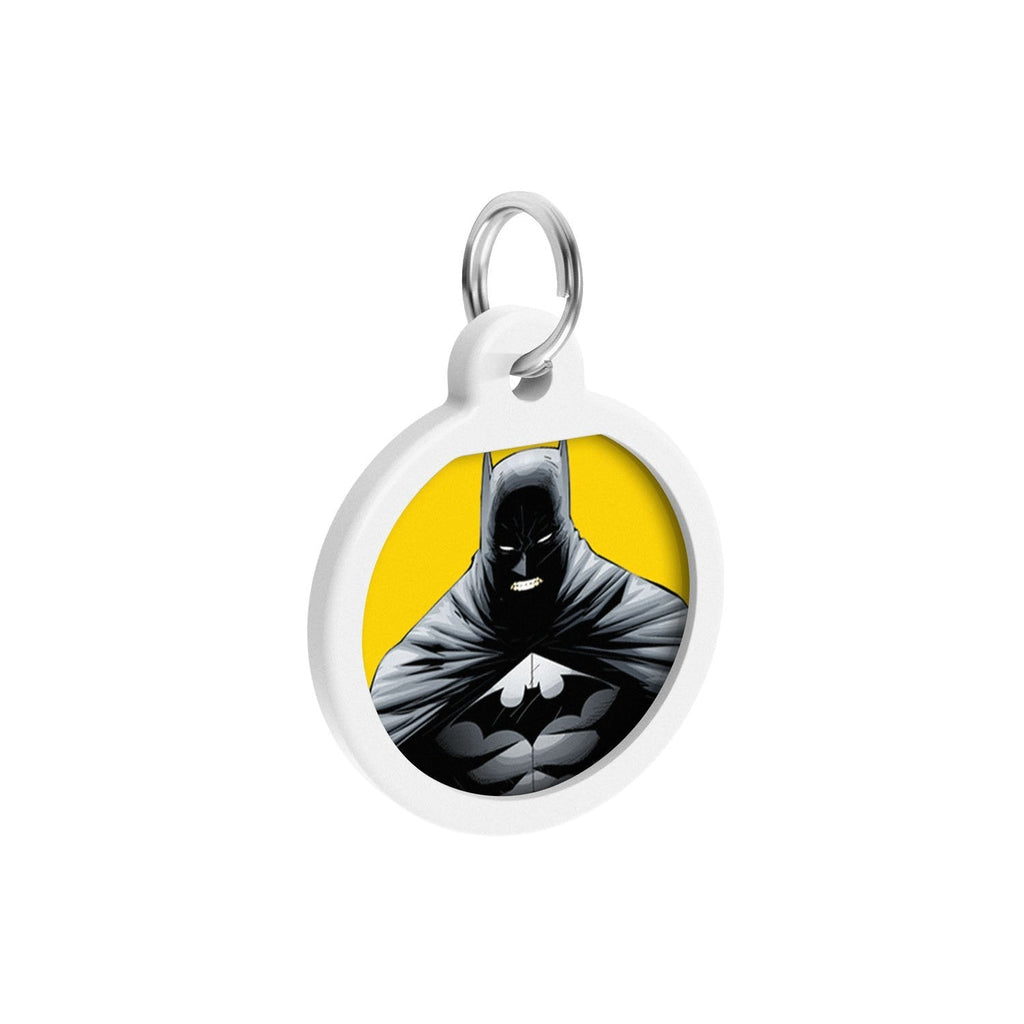Batman Yellow DC Comics Placa de identificación Smart ID – App ¡GRATIS! - Pet Brands