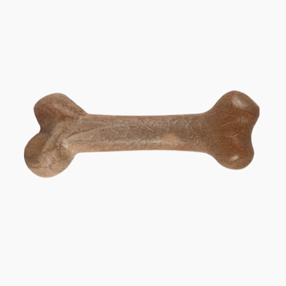 Bonetics Medium Femur Bone Peanut Butter juguete para perro - Pet Brands