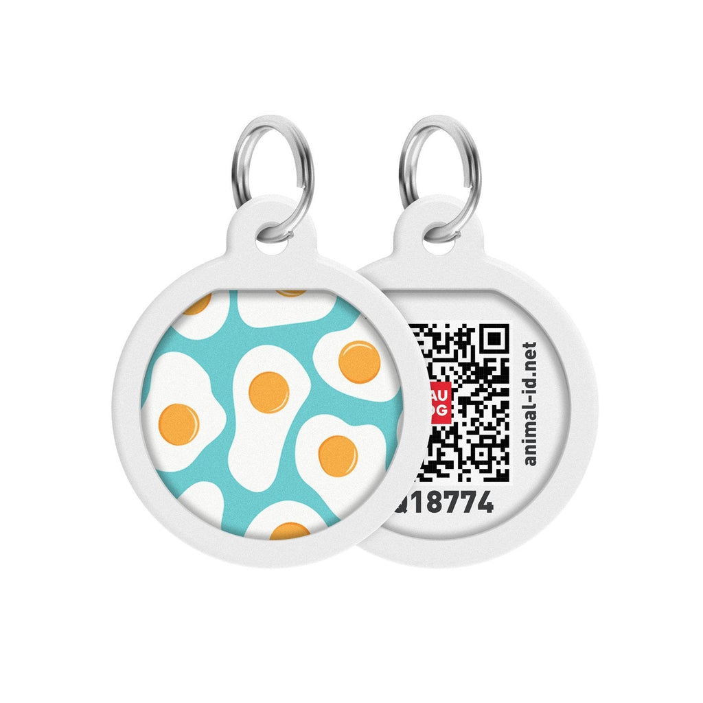 Eggs Placa de identificación Smart ID – App ¡GRATIS! - Pet Brands