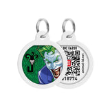 Waudog Placa de identificación Smart ID Joker Green DC Comics