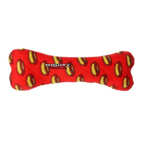 Mighty Bone Red juguete ultra resistente para perro - Pet Fashion