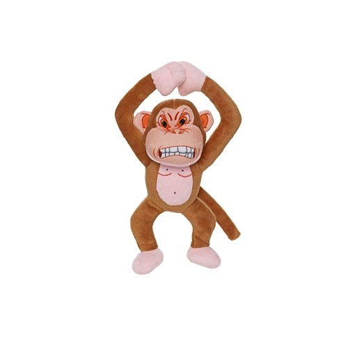 Mighty Jr Angry Animals Monkey juguete ultra resistente para perro - Pet Fashion