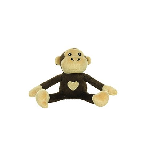 Mighty Jr Safari Monkey Brown juguete ultra resistente para perro - Pet Fashion