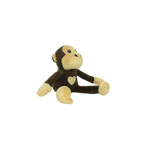 Mighty Jr Safari Monkey Brown juguete ultra resistente para perro - Pet Brands