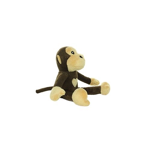 Mighty Jr Safari Monkey Brown juguete ultra resistente para perro - Pet Fashion