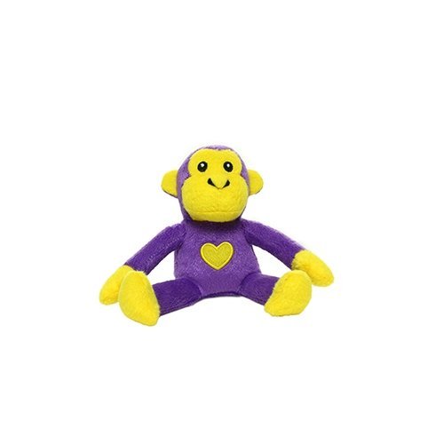Mighty Jr Safari Monkey Purple juguete ultra resistente para perro - Pet Fashion