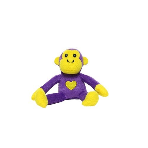 Mighty Jr Safari Monkey Purple juguete ultra resistente para perro - Pet Fashion