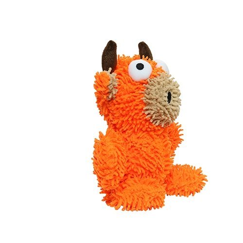 Mighty Microfiber Ball Med Bull Orange juguete ultra resistente para perro - Pet Fashion