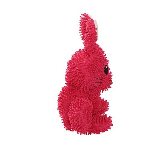 Mighty Microfiber Ball Med Rabbit juguete ultra resistente para perro - Pet Fashion