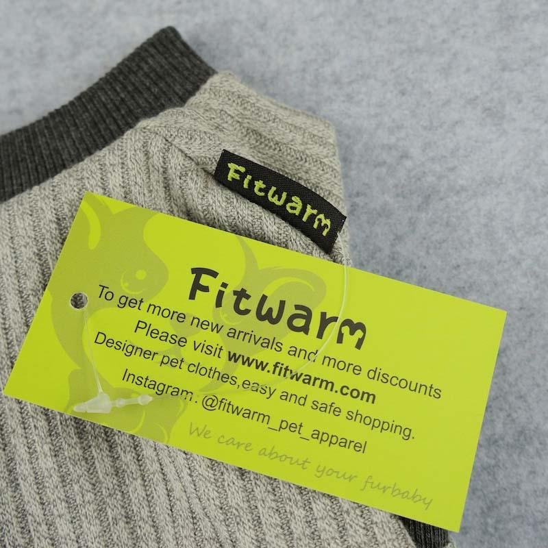 PIJAMA DE PUNTO LIVIANO GRIS - Pet Fashion