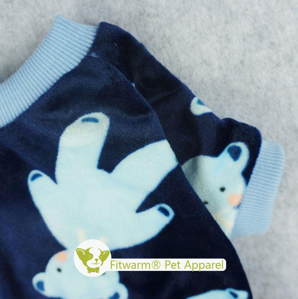 Pijama Oso Azul - Pet Fashion