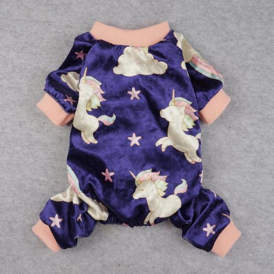 Pijama Unicornio Morado - Pet Fashion