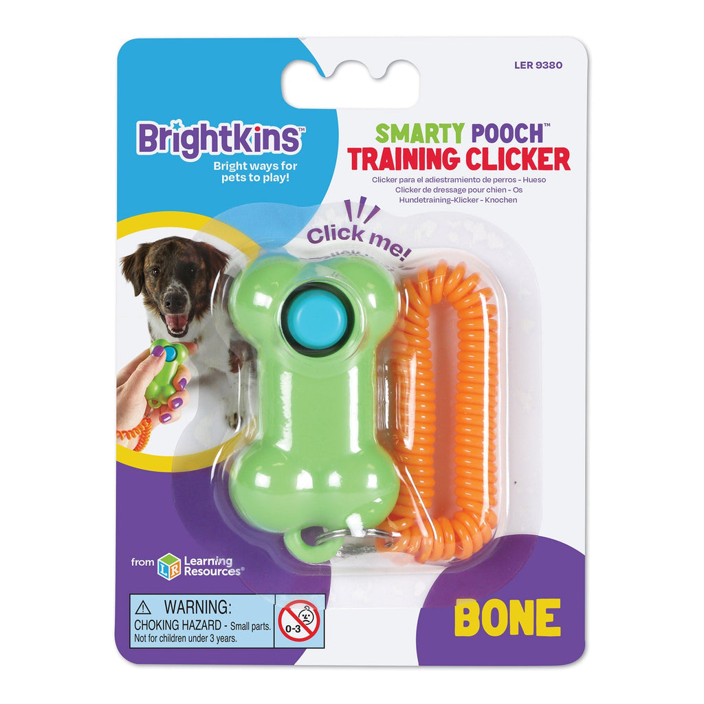 Smarty Pooch Training Clicker- BONE juguete de entrenamiento para perro - Pet Fashion