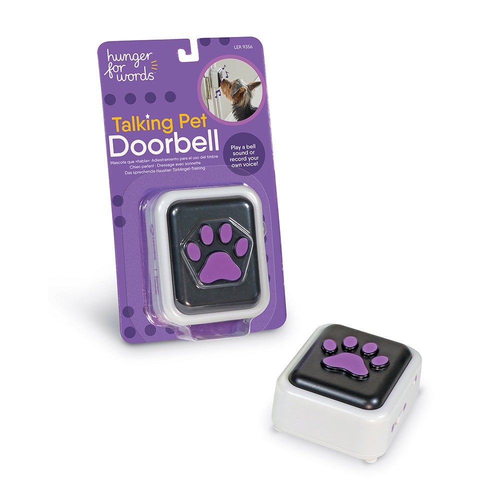 Talking Pet Doorbell juguete de entrenamiento para perro - Pet Fashion