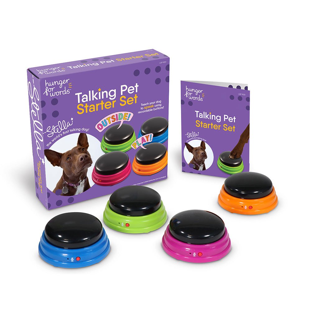 Talking Pet Starter Set juguete de entrenamiento para perro - Pet Fashion