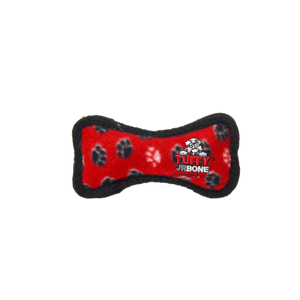 Tuffy Jr Bone Red Paw juguete ultra resistente para perro - Pet Fashion