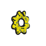 Tuffy Jr Gear Ring Yellow Bone juguete para perro