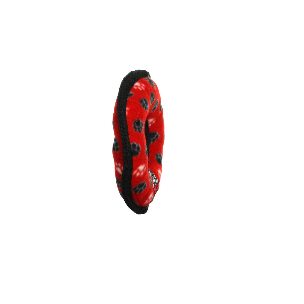 Tuffy Jr Ring Red Paw juguete ultra resistente para perro - Pet Fashion