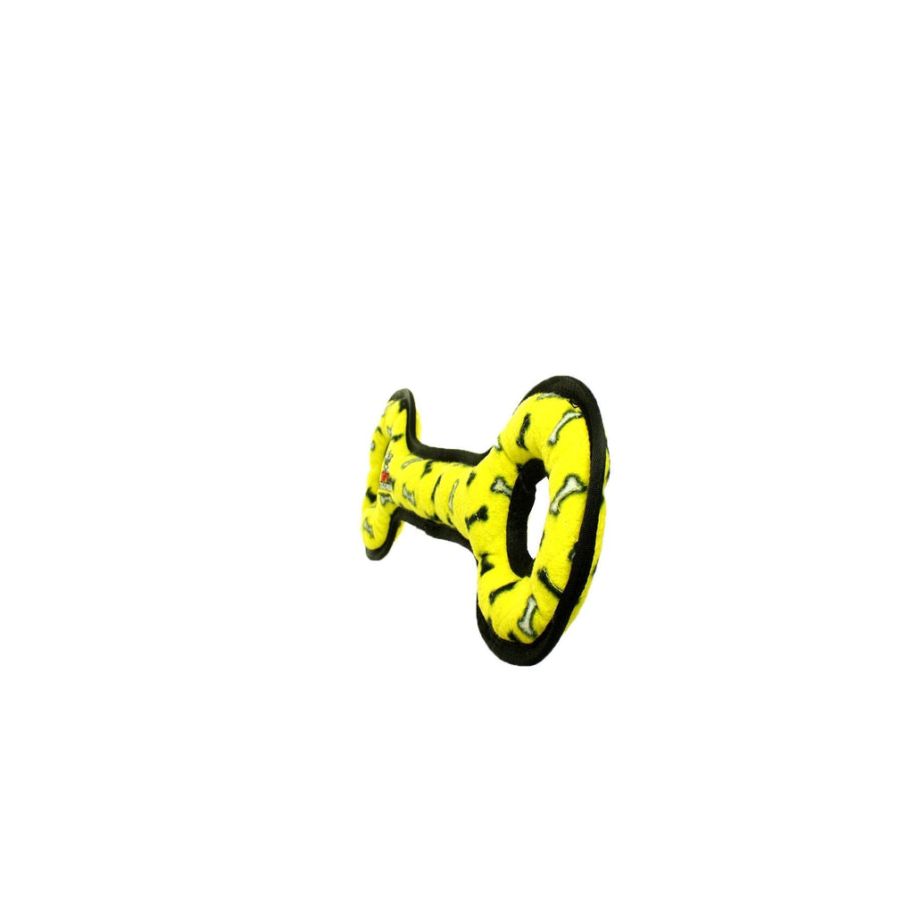 Tuffy Ultimate Tug-O-War Yellow Bone juguete ultra resistente para perro - Pet Fashion