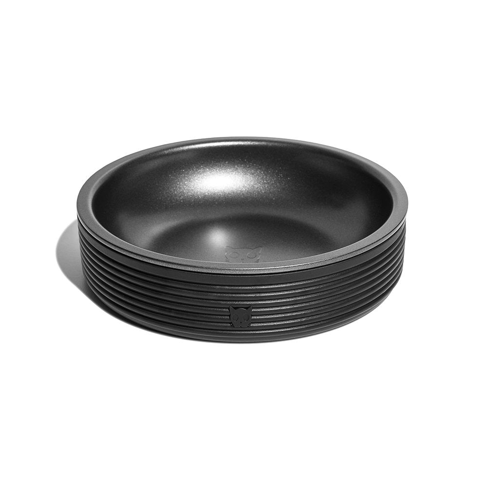 Zee.cat Duo Bowl Black Cat para gato - Pet Fashion