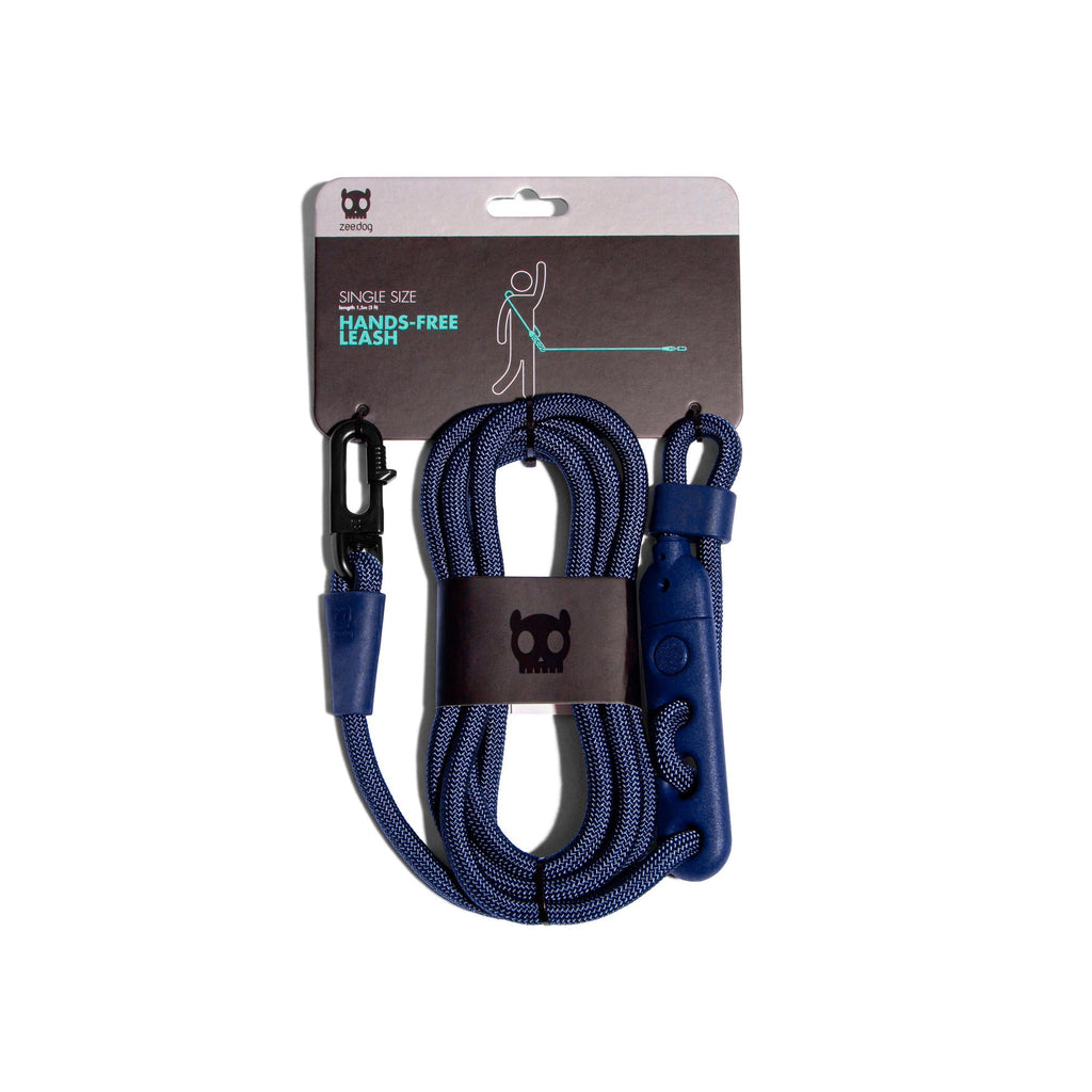 ZEE.DOG Deep Blue Correa Hands-free manos libres - Pet Fashion