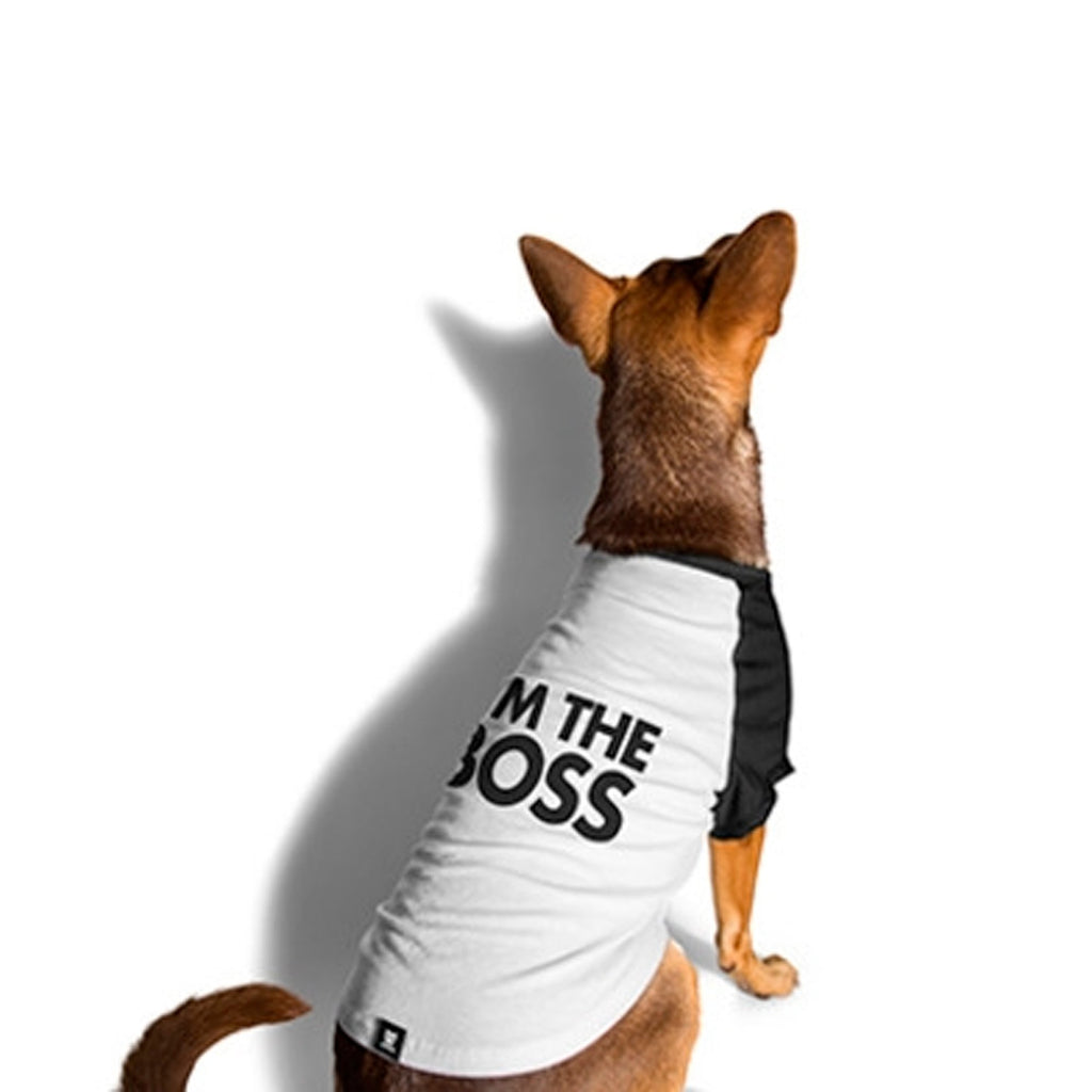ZEE.DOG Im The Boss T-shirt Polo - Pet Fashion