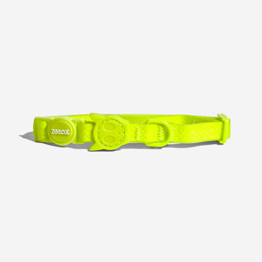 Zee.dog Neopro Lime collar para gato - Pet Fashion