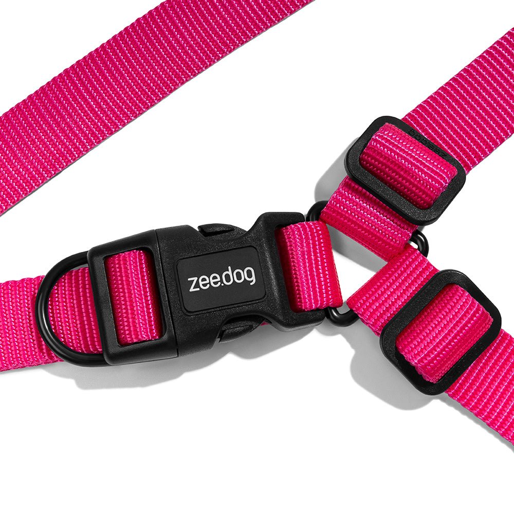 Zee.dog Pink Led Soft-Walk Harness - Pet Fashion