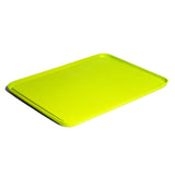 Zee.dog bandeja zee.mat lime green para bowl de perro